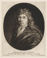 KG 04183
<br/>
Portret van Adriaen van Ostade
<br/>
<em>Gole, Jacob (1665-1724)</em>